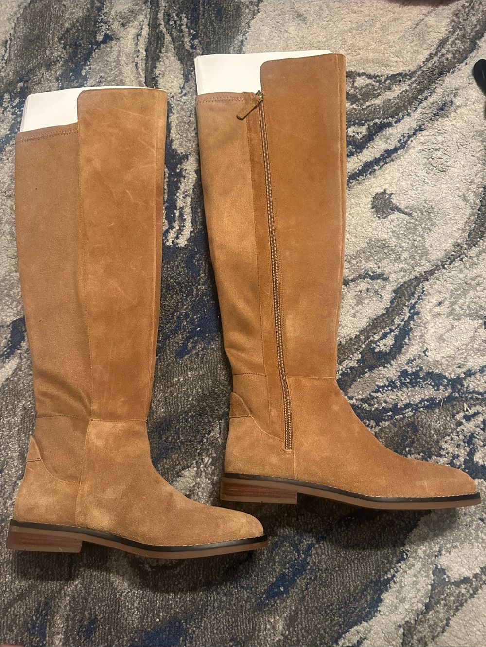 Cole haan Classic Women's Knee-High Suede Boots - Tan